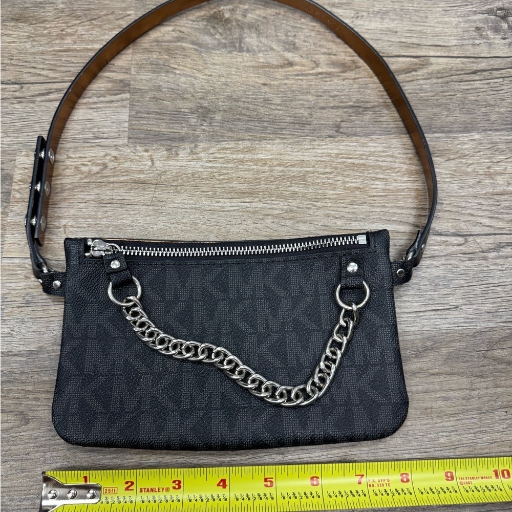 Michael Kors Black Strap Belt Bag